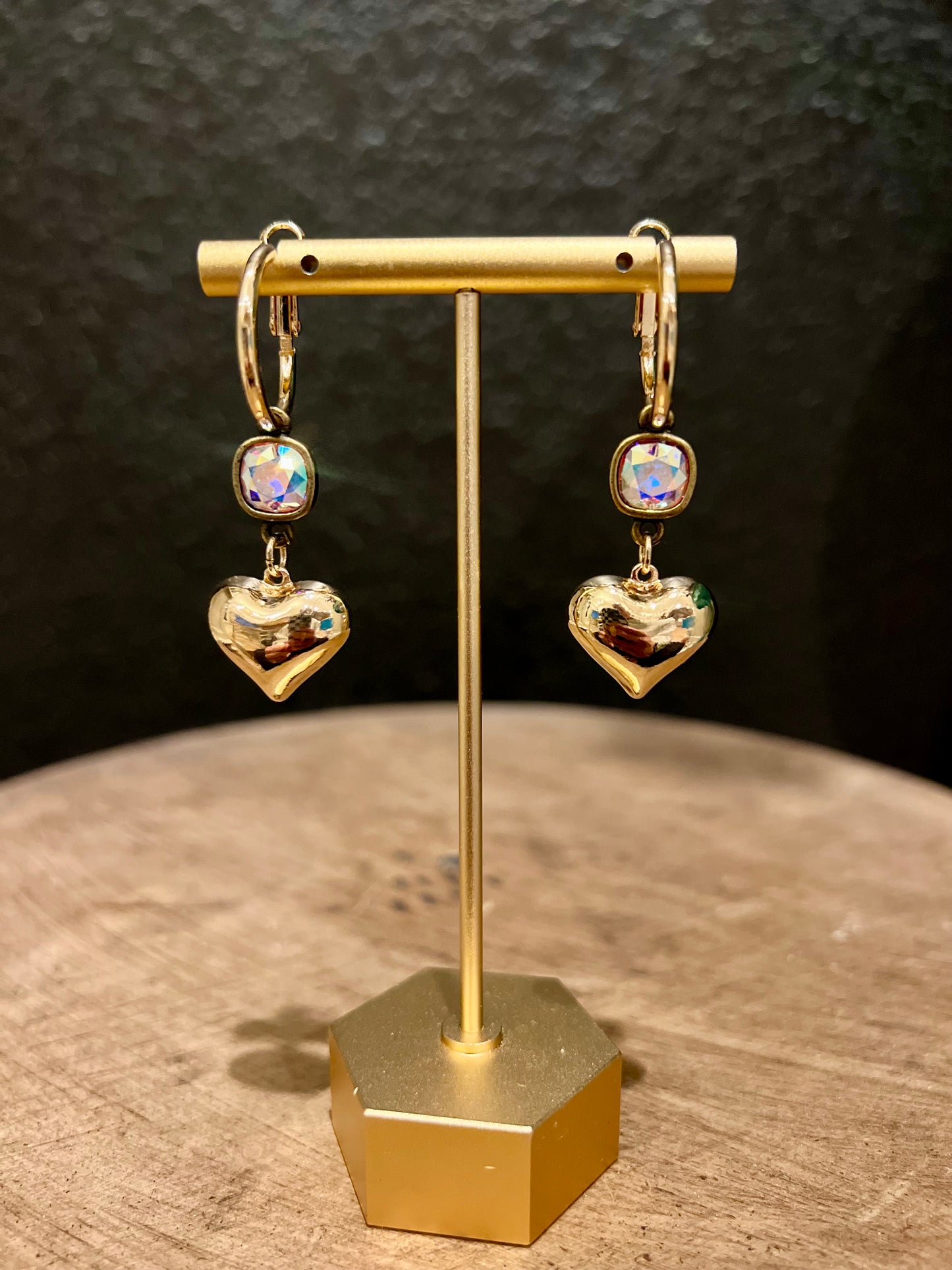 Mini Heart Hoop Earring