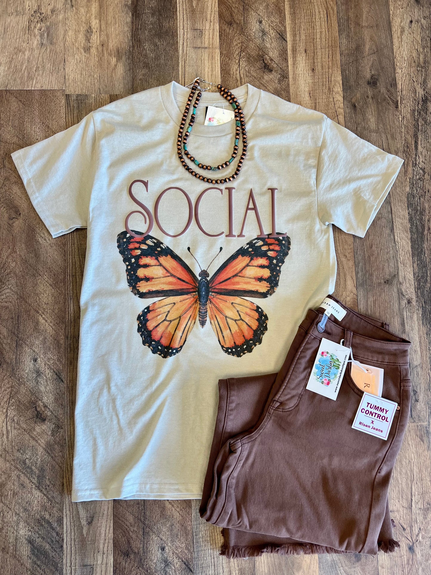 Social Butterfly Tee