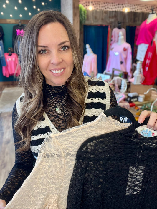Floral Lace Top