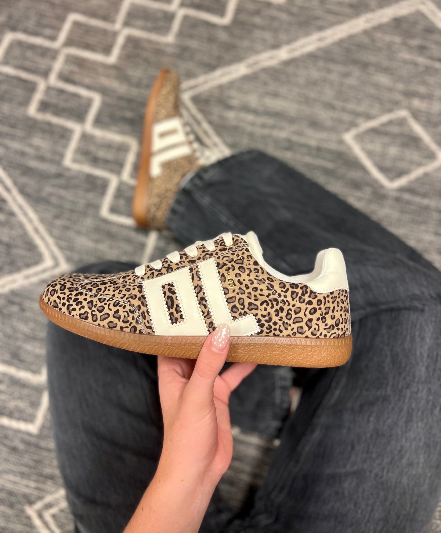 Dirty Laundry Leopard Trackstar Sneaker