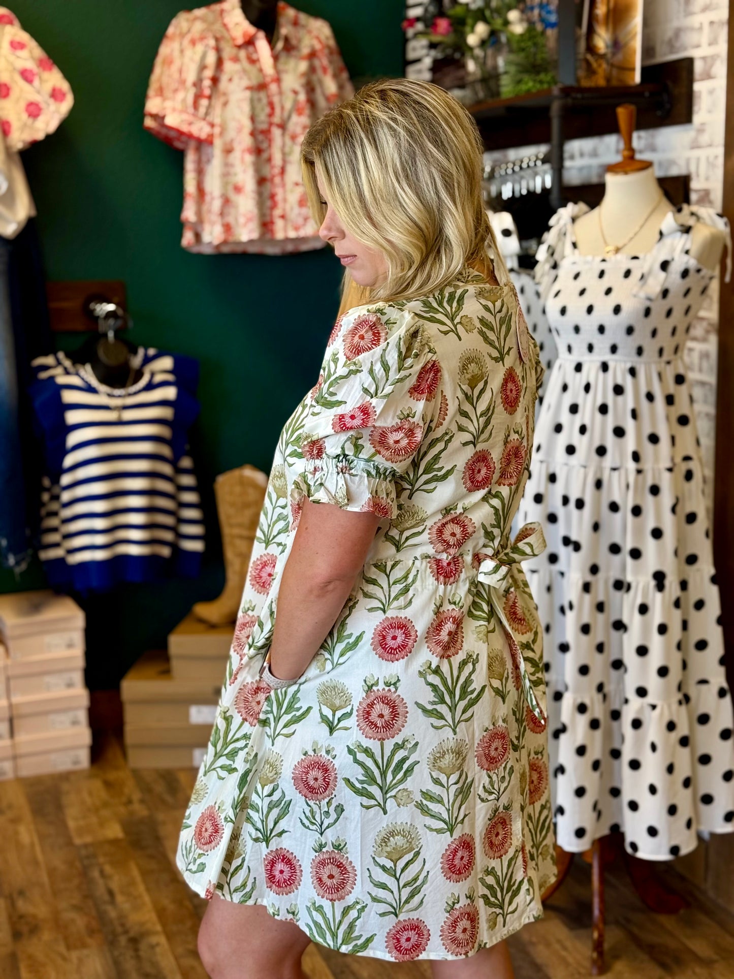 Floral Babydoll Dress