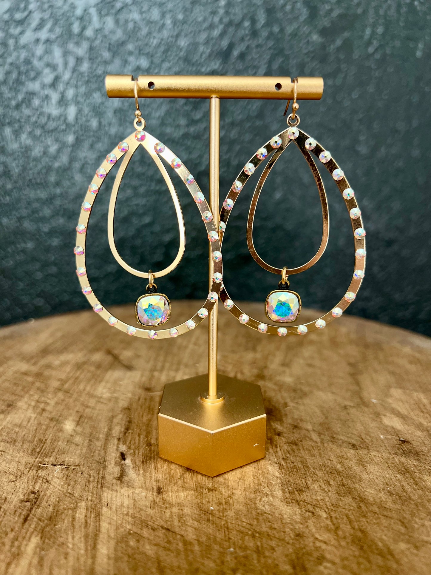 Large Teardrop Earring