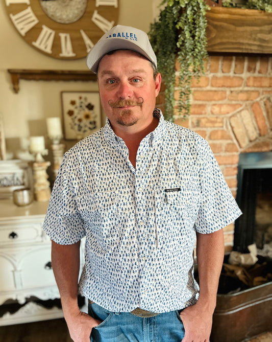 The Blue Bonnet Pearl Snap