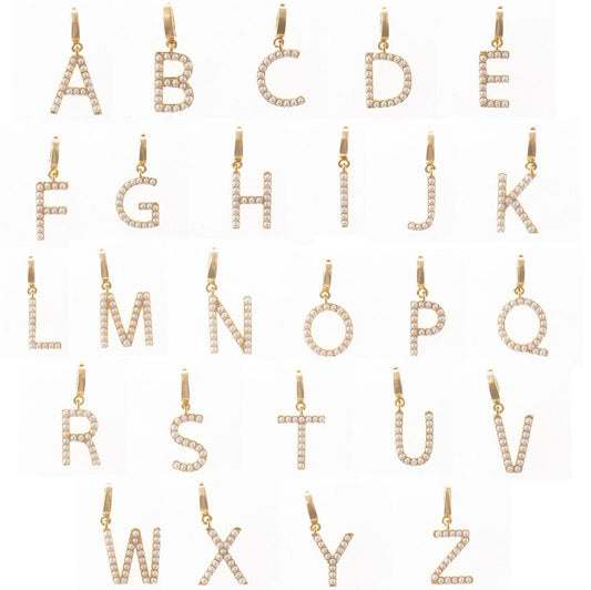 Avery Initial Clip Charm