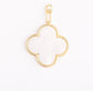 Quatrefoil Bag Charm