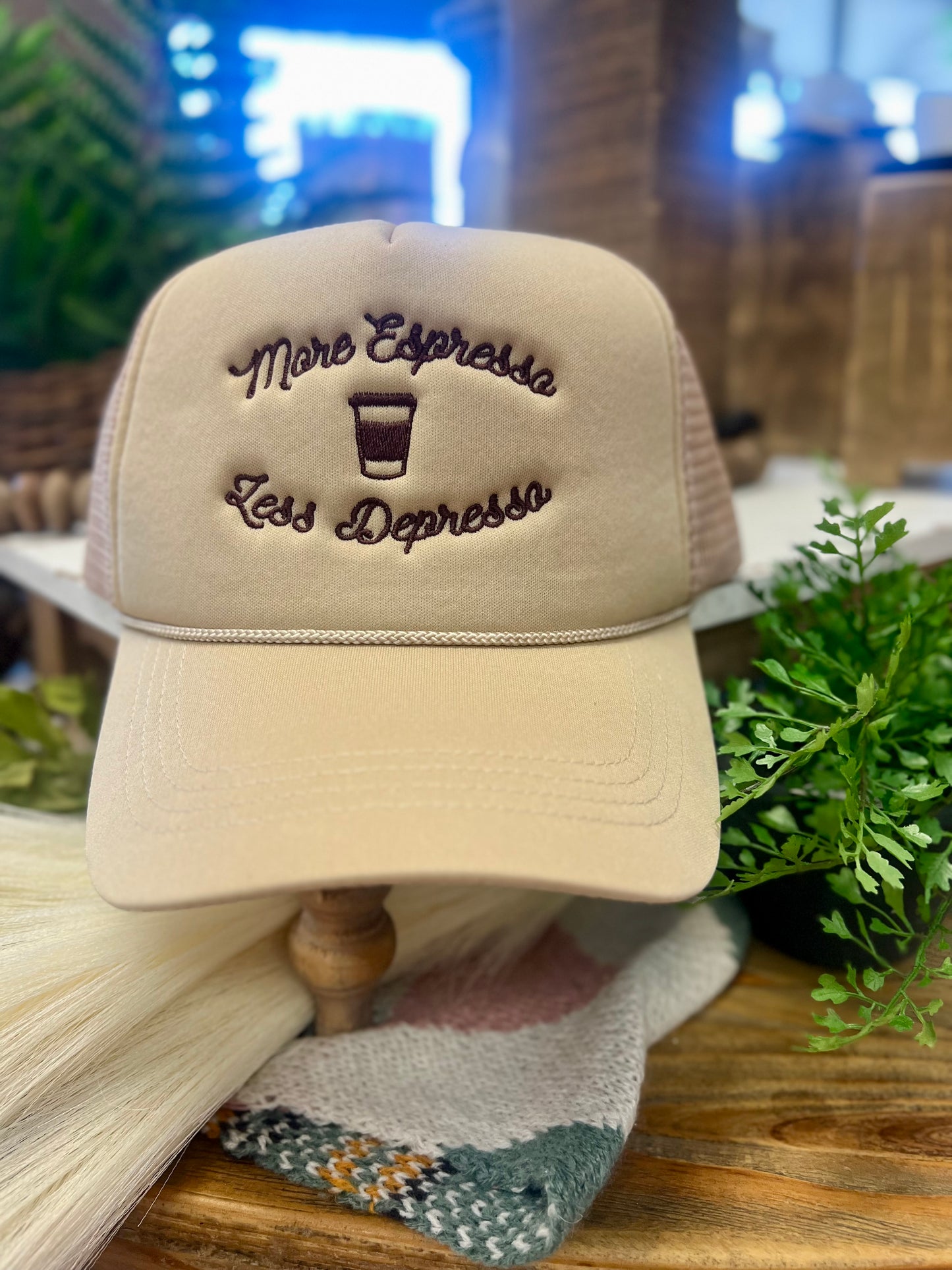 More Espresso Trucker Hat