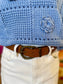 Rope Bronze Buckle Belt