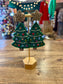 Christmas Tree Beaded Earring