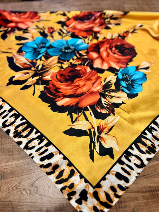 Red Rose Wild Rag