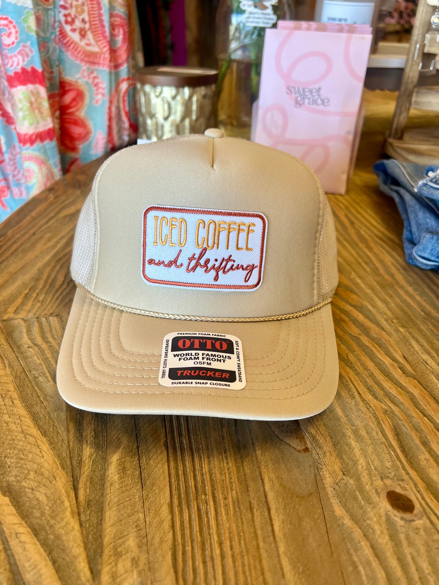 Iced Coffee & Thrifting Hat