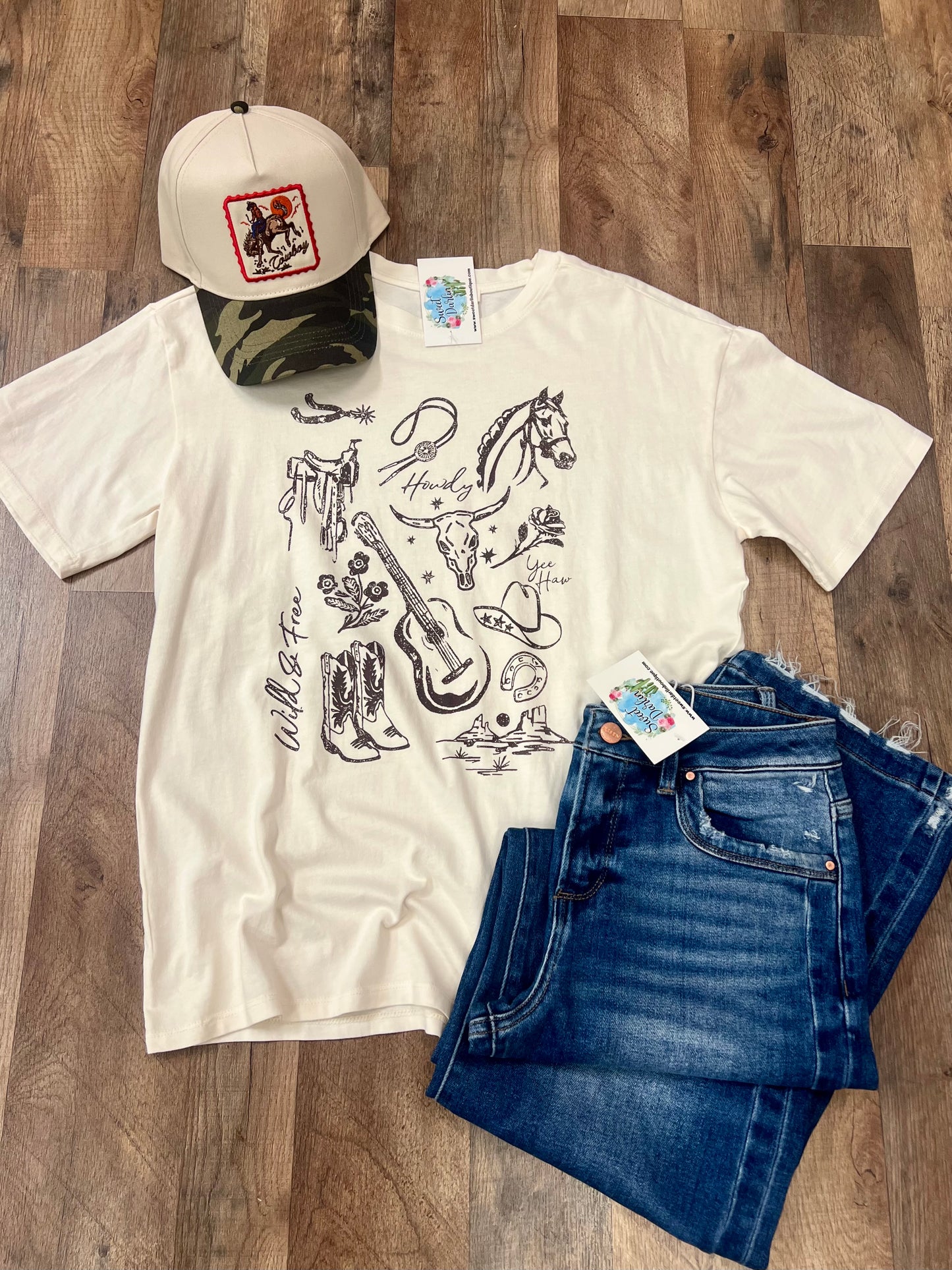 Western Scene Tee