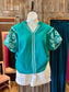 Jade Fiesta Bubble Sleeve Top