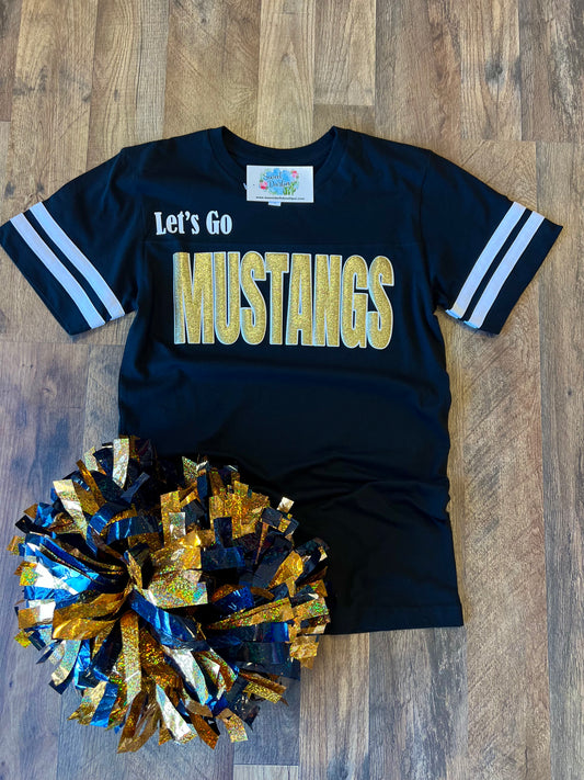 Let’s Go Mustangs Tee