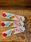 Beaded Teacher Keychain