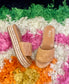 Woven Daisy Slip On Sandal