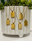 Inspirational Engraved Tag Necklace