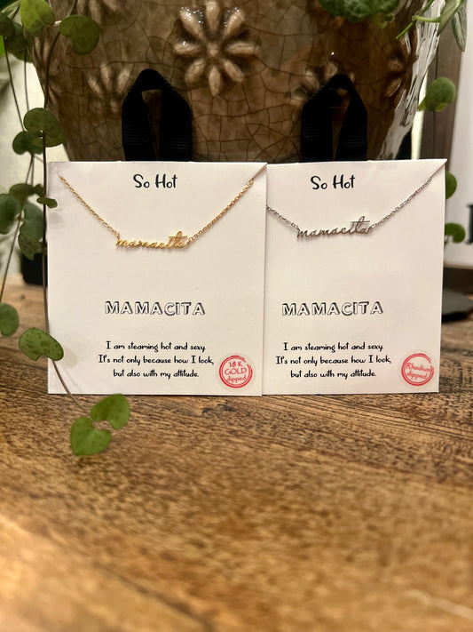Dainty Mamacita Necklace