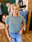 Super Soft Rolled Sleeve Top
