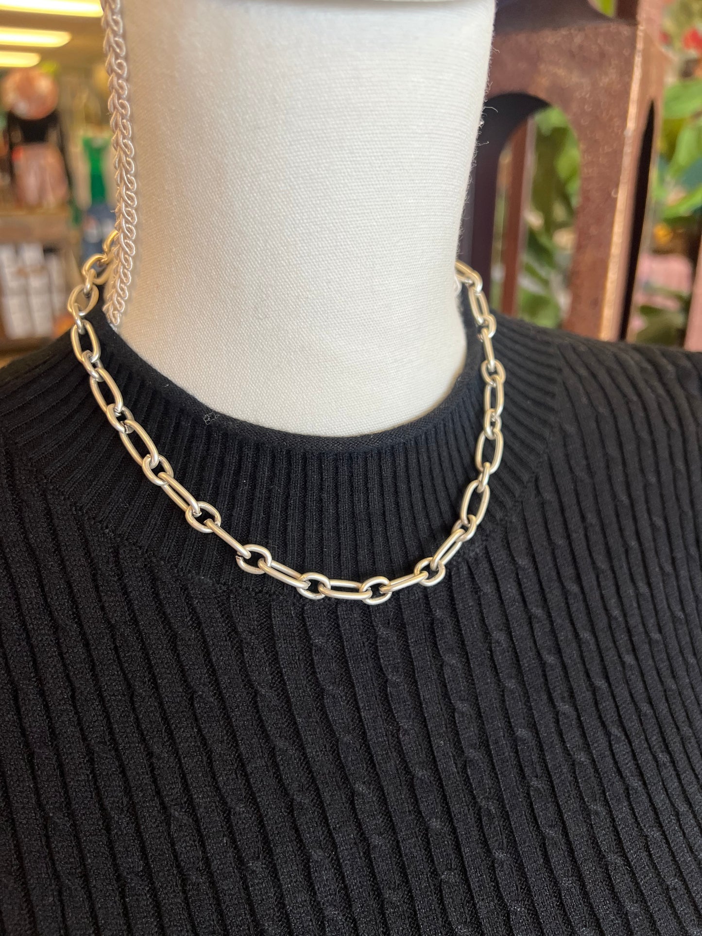 Silver Chain Necklace