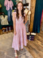 Red & White Stripe Maxi