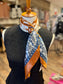 Rust & Navy Paisley Wild Rag