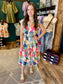 Tropics Tiered Midi Dress