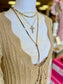 Snake Chain Lariat Necklace