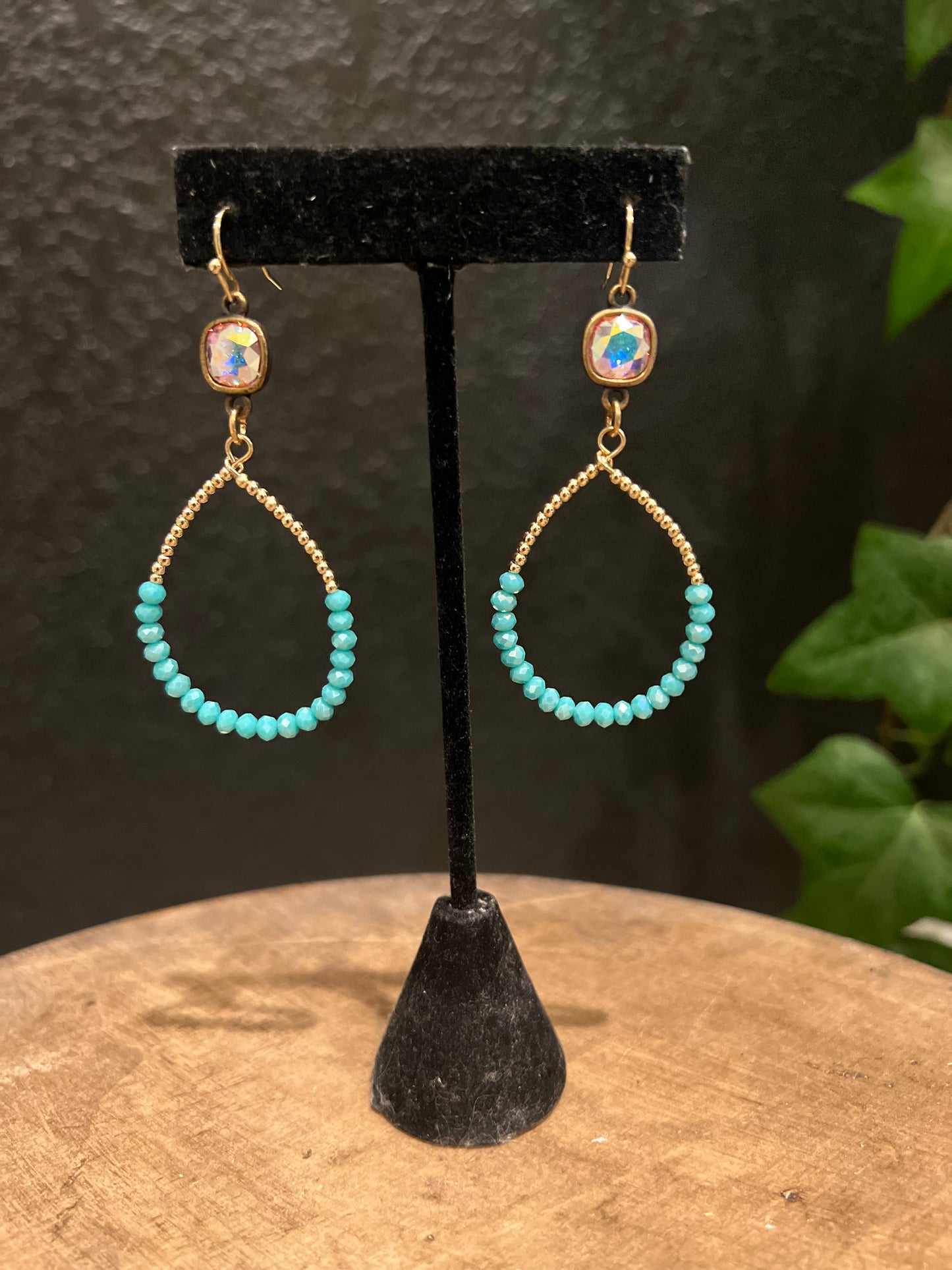 Turquoise Teardrop Earring