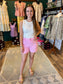 Acid Pink Cargo Shorts