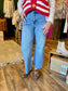 Risen Mid Rise Crop Wide Jean