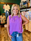 Ruffle Neck Sleeveless Top