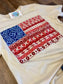 Paisley Flag Tee