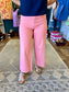 Single Button Colored Pant