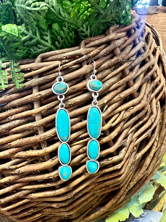 Turquoise Drop Earrings