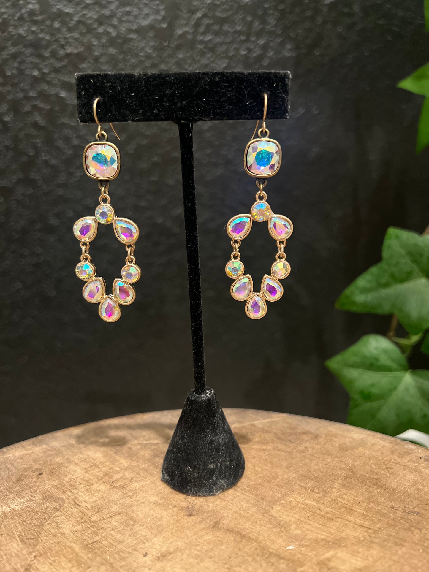 Rhinestone Chandelier Earring