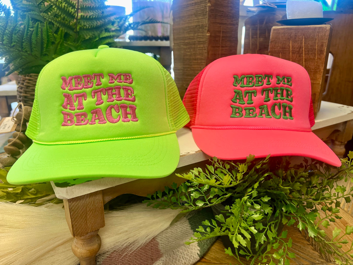 Meet Me At The Beach Trucker Hat