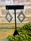 Mini Concho Diamond Earring