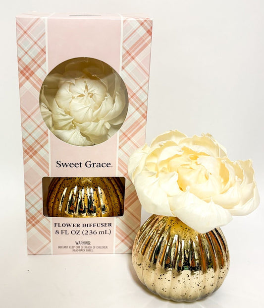 Sweet Grace White Dye Flower Diffuser