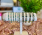 Sterling Silver Turquoise Thin Bangle