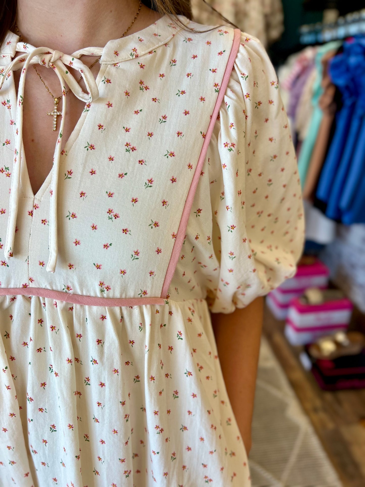 Dainty Floral Dress