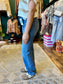 Risen High Rise Raw Edge Jean