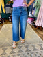 Dark Wash Wide Leg Jean