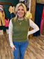 Sage Stitch Detail Sweater