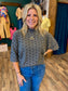 Polka Dot Dolman Top