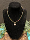 Tiny Gold & Multi Bead Necklace