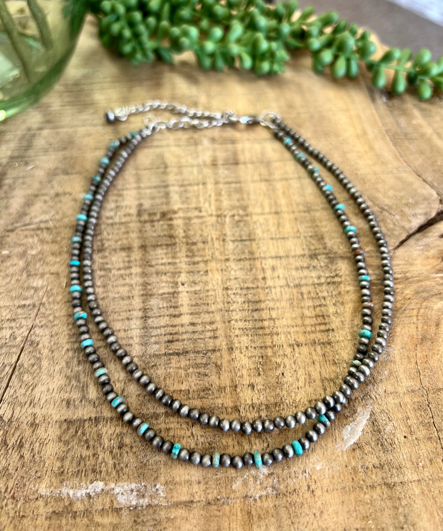 Double Strand Navajo & Turquoise