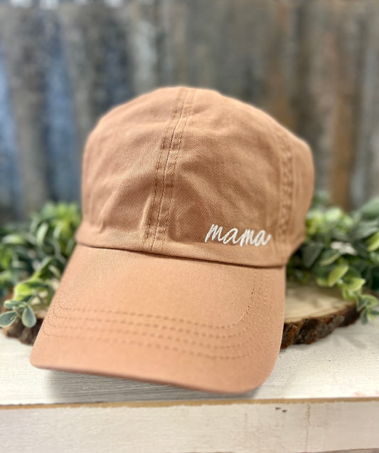 Mama Embroidered Hat