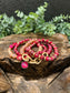 4 Strand Red Bracelet Set