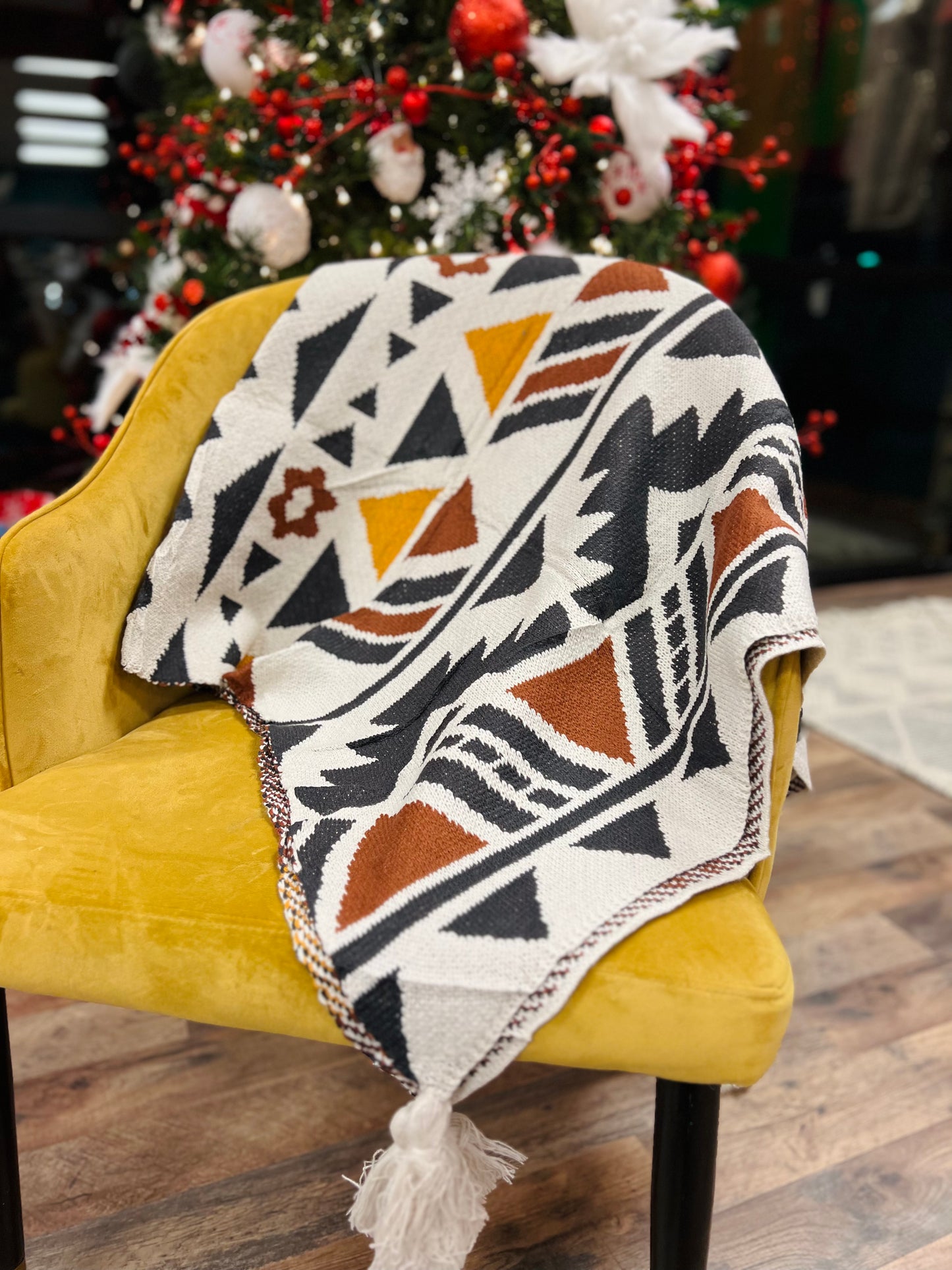 Aztec Throw Blankets