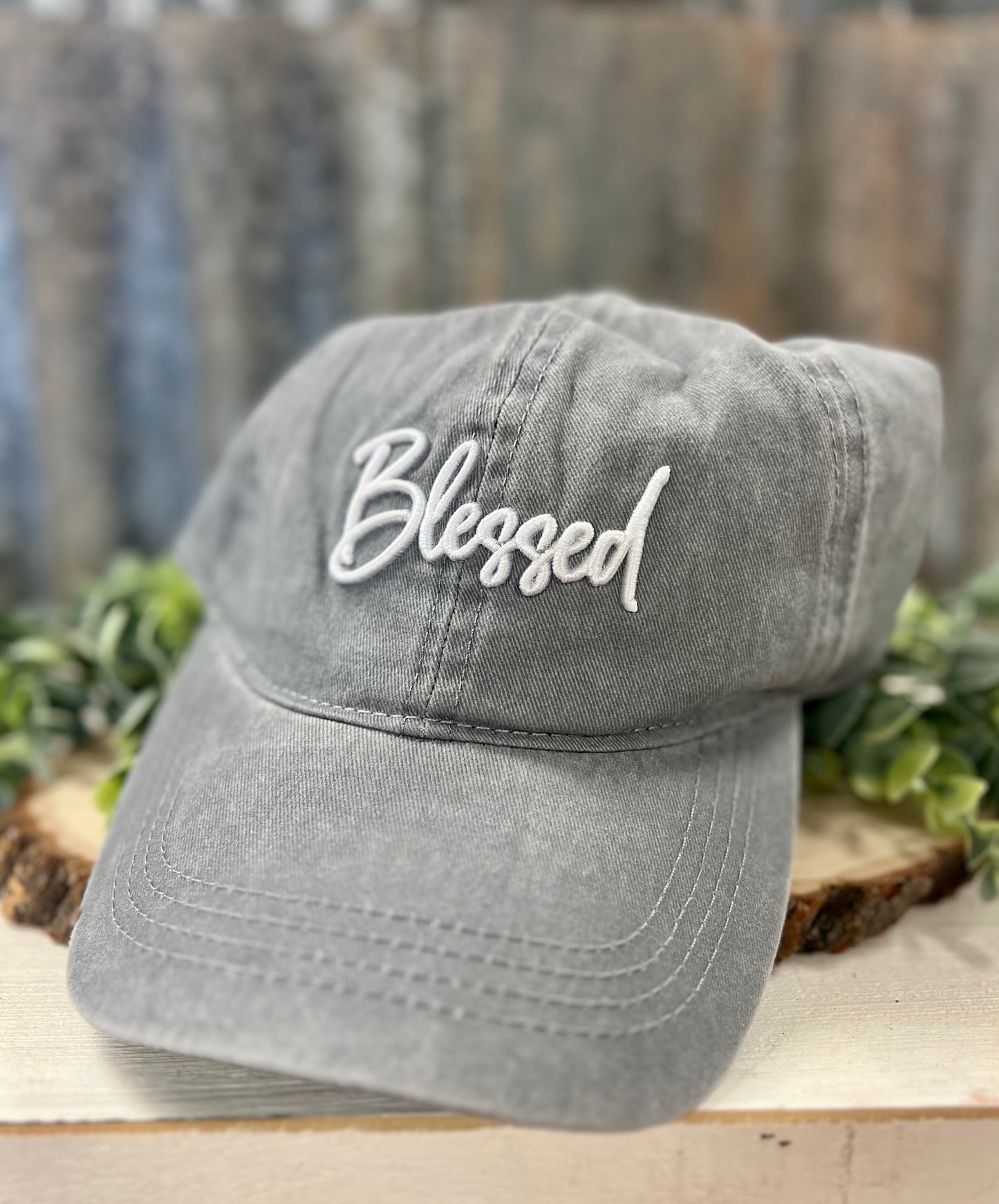 Blessed Embroidered Hat